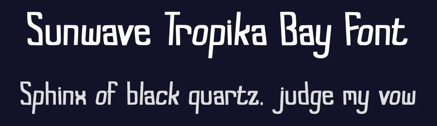 Sunwave Tropika Bay Font by Gracetypestudio — Script Handwritten Font — thumbnail 2