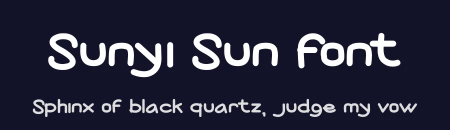 Sunyi Sun Font by letterfiastudio — Display Font — thumbnail 2