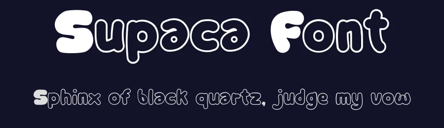 Supaca Font by Pinisi ART — Decorative Font — thumbnail 2