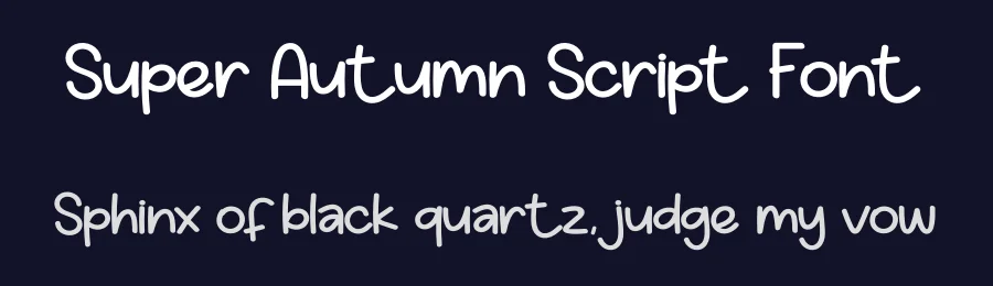 Super Autumn Script Font by creativeletter — Display Font — thumbnail 2