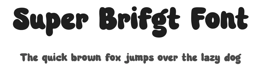 Super Brifgt Font by Sakti Avellin Sa — Decorative Font