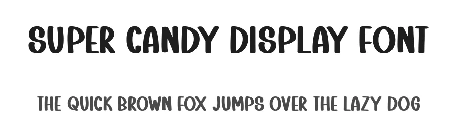 Super Candy Display Font by Craftedtype — Decorative Font