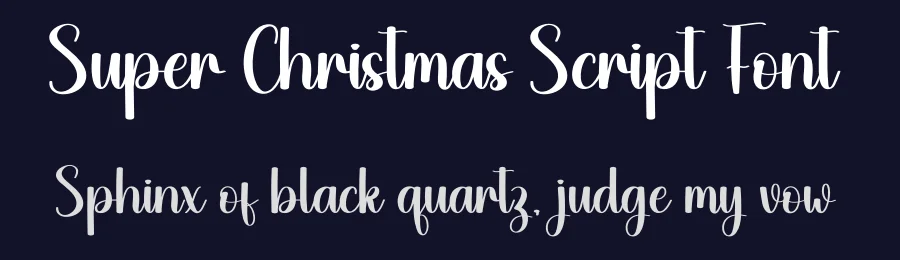 Super Christmas Script Font by andikastudio — Script Handwritten Font — thumbnail 2