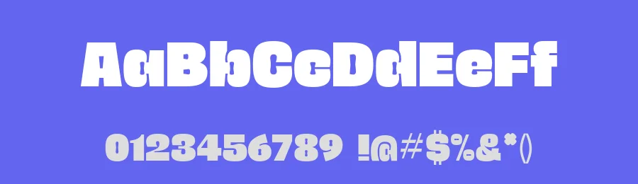 Super Fat Bob Font by Phantom Foundry — Display Font — thumbnail 3