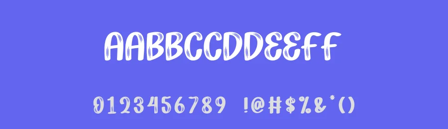 Super Groovy Display Font by creativeletter — Display Font — thumbnail 3