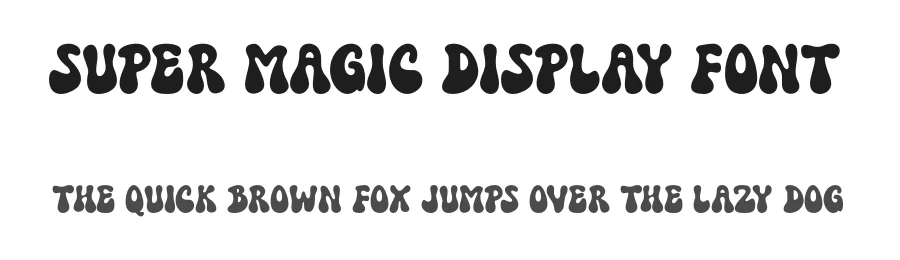 Super Magic Display Font by Siapgraph — Display Font