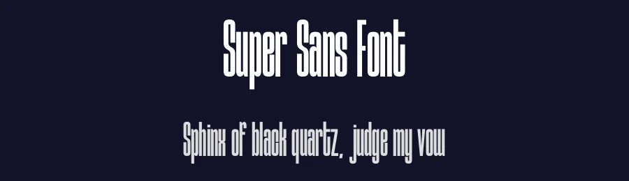 Super Sans Font by Funtype — Decorative Font — thumbnail 2