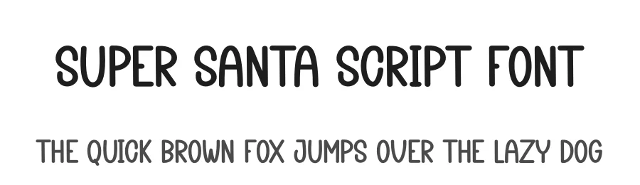 Super Santa Script Font by creativeletter — Display Font