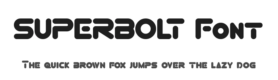SUPERBOLT Font by StringLabs — Display Font