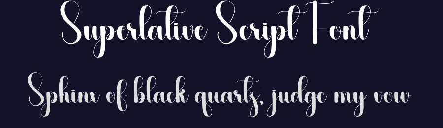 Superlative Script Font by creativeletter — Script Handwritten Font — thumbnail 2