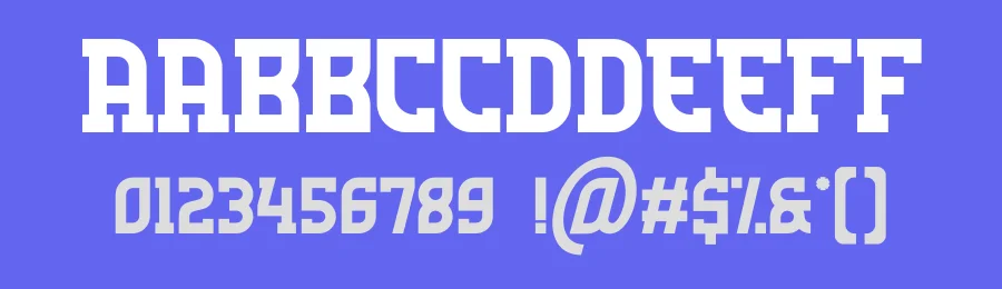 Superun Font by Maiko Hatta — Slab Serif Font — thumbnail 3