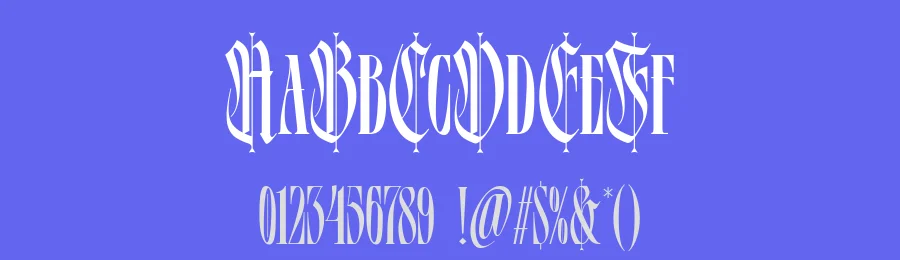 Supremus Font by alit design — Blackletter Font — thumbnail 3