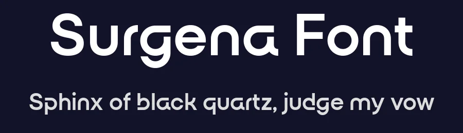 Surgena Font by Digitype Studio — Sans Serif Font — thumbnail 2
