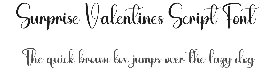 Surprise Valentines Script Font by andikastudio — Script Handwritten Font