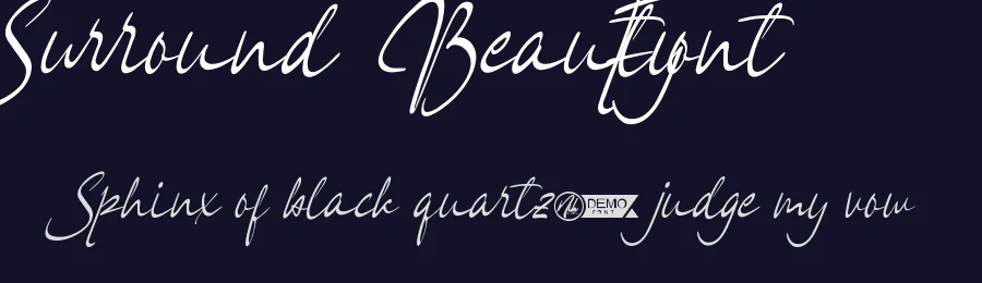 Surround Beauty Font by nihstudio — Script Handwritten Font — thumbnail 2