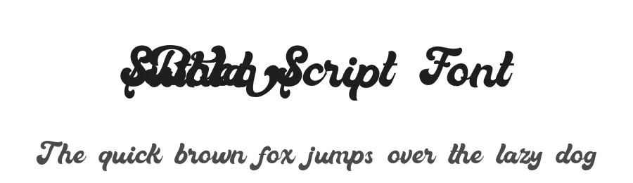 Suthen Bold Script Font by Vultype Co. — Script Handwritten Font