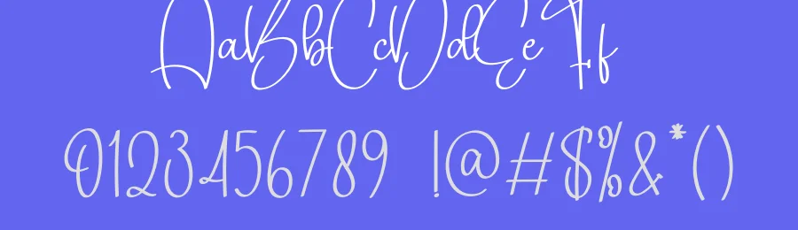 Sutterly Handwritten Font by creativeletter — Script Handwritten Font — thumbnail 3