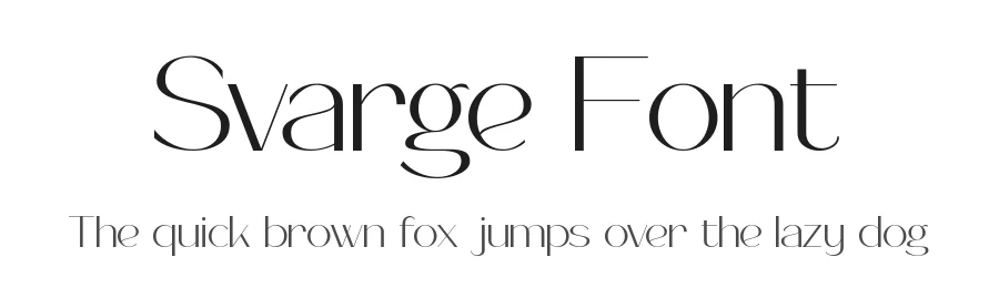 Svarge Font by Scratch Design — Sans Serif Font