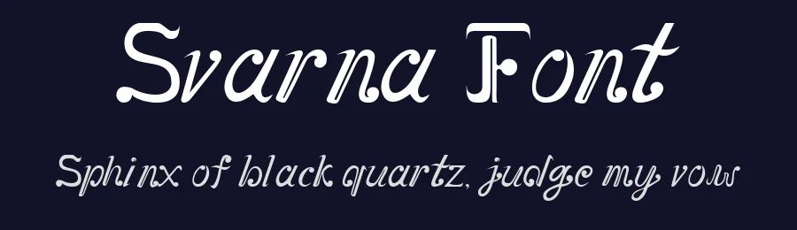 Svarna Font by michell3780 — Script Handwritten Font — thumbnail 2