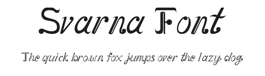 Svarna Font by michell3780 — Script Handwritten Font
