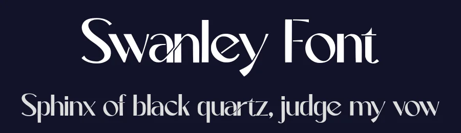 Swanley Font by Alpaprana — Display Font — thumbnail 2