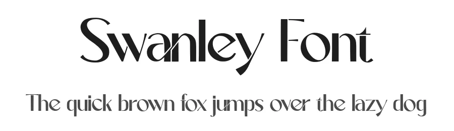 Swanley Font by Alpaprana — Display Font