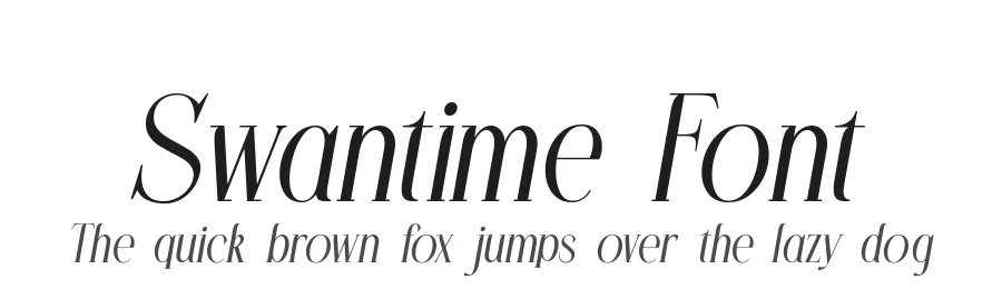 Swantime Font by alit design — Serif Font