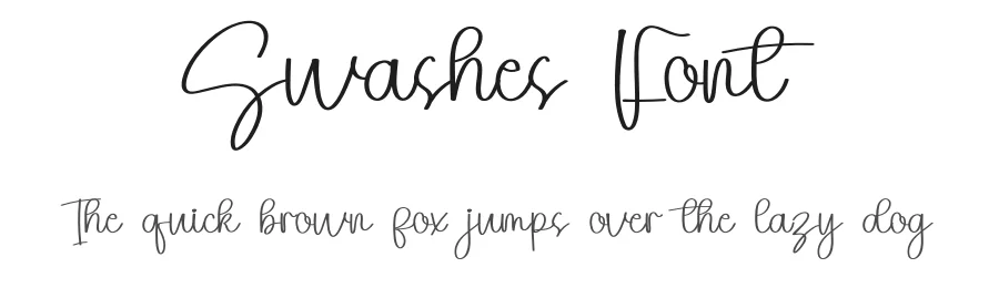 Swashes Font by inermediaSTUDIO — Script Handwritten Font