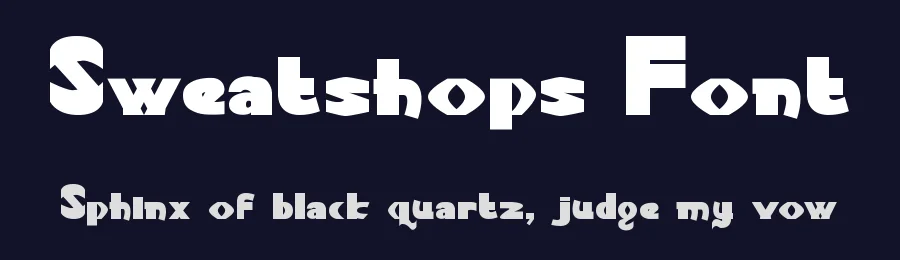 Sweatshops Font by Letternesia studio — Display Font — thumbnail 2