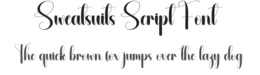 Sweatsuits Script Font by andikastudio — Script Handwritten Font