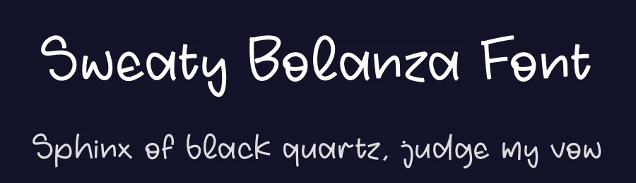 Sweaty Bolanza Font by letterfabric — Script Handwritten Font — thumbnail 2