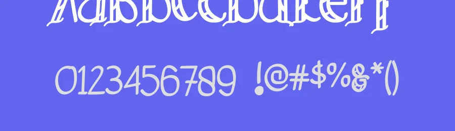 Sweet and Happiness Font by Cikal — Display Font — thumbnail 3
