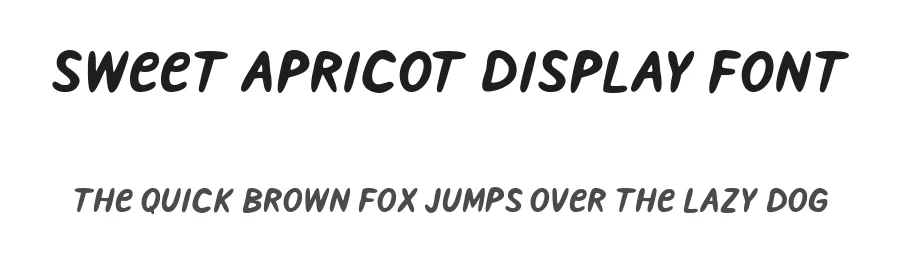 Sweet Apricot Display Font by Typebae — Display Font