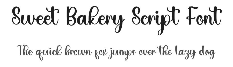 Sweet Bakery Script Font by inermediaSTUDIO — Script Handwritten Font