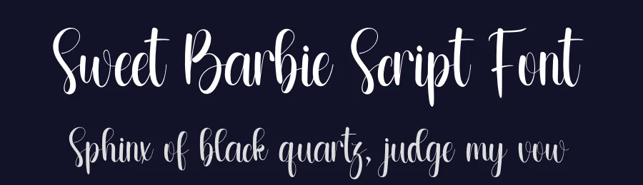 Sweet Barbie Script Font by inermediaSTUDIO — Script Handwritten Font — thumbnail 2