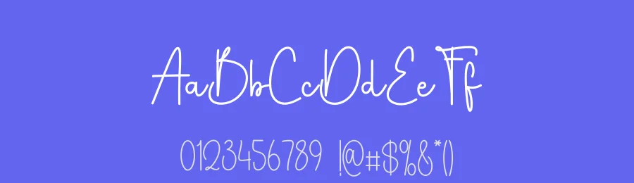 Sweet Birthday – Natural Script Handwritten Font by freshtypeink — Script Handwritten Font — thumbnail 3