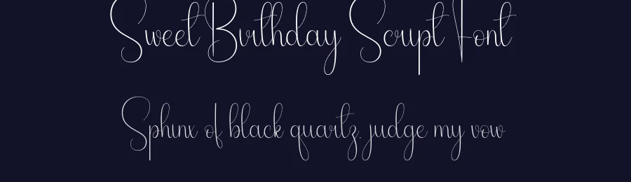 Sweet Birthday Script Font by andikastudio — Script Handwritten Font — thumbnail 2