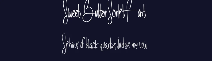 Sweet Butter Script Font by levincreative — Script Handwritten Font — thumbnail 2