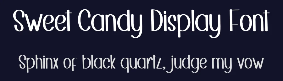 Sweet Candy Display Font by inermediaSTUDIO — Display Font — thumbnail 2