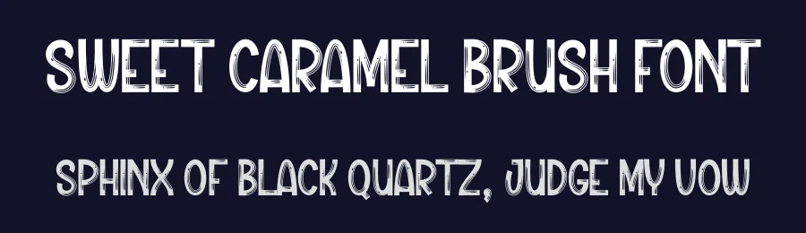 Sweet Caramel Brush Font by creativeletter — Script Handwritten Font — thumbnail 2