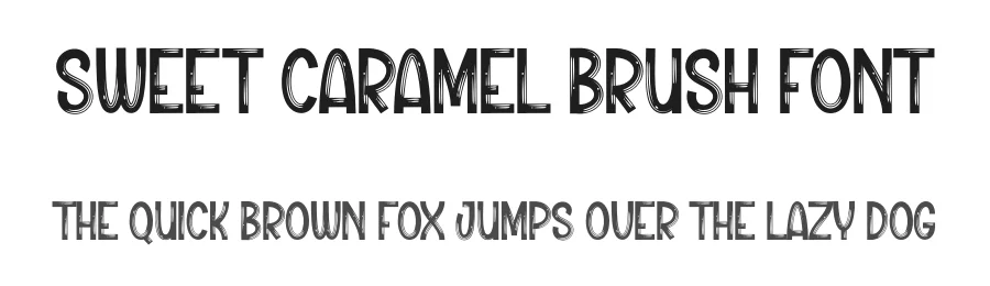 Sweet Caramel Brush Font by creativeletter — Script Handwritten Font