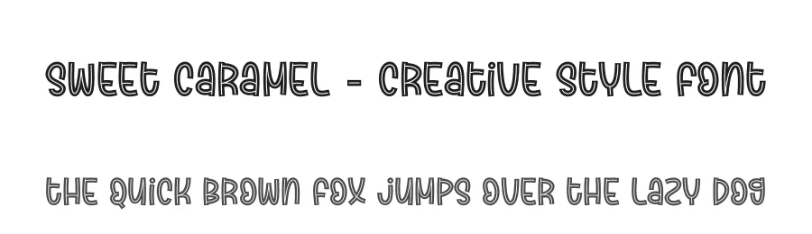 Sweet Caramel – Creative Style Font by creativeletter — Display Font