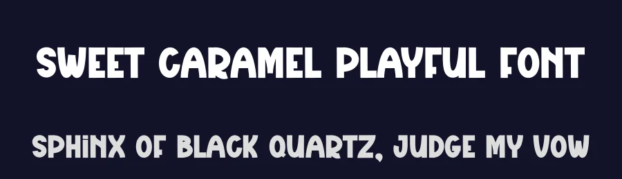 Sweet Caramel Playful Font by creativeletter — Script Handwritten Font — thumbnail 2
