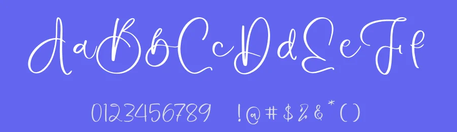 Sweet Carollina Font by glorytype — Script Handwritten Font — thumbnail 3