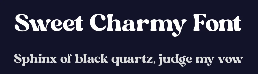 Sweet Charmy Font by saemooncreative — Display Font — thumbnail 2