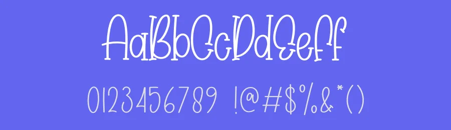 Sweet Chocolate Display Font by creativeletter — Display Font — thumbnail 3