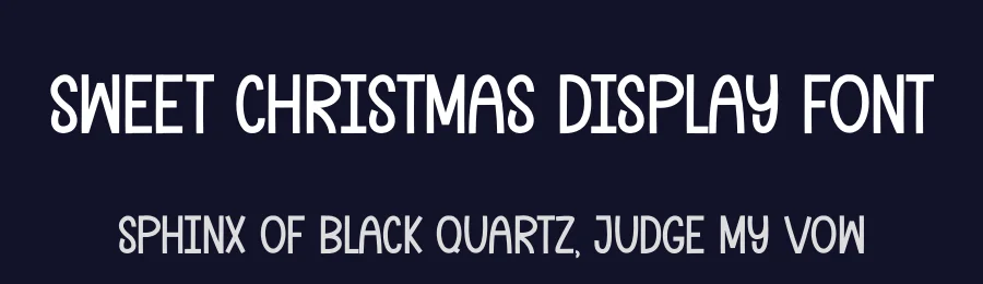 Sweet Christmas Display Font by andikastudio — Display Font — thumbnail 2