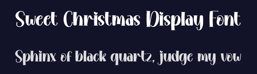 Sweet Christmas Display Font by andikastudio — Display Font — thumbnail 2