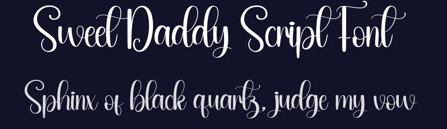 Sweet Daddy Script Font by andikastudio — Script Handwritten Font — thumbnail 2