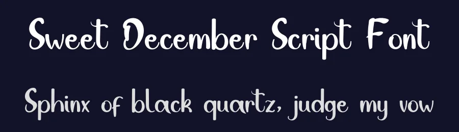 Sweet December Script Font by inermediaSTUDIO — Script Handwritten Font — thumbnail 2